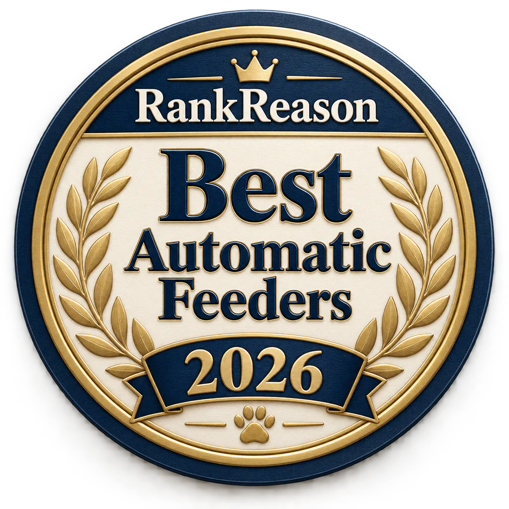 RankReason Best Automatic Feeders 2026 badge