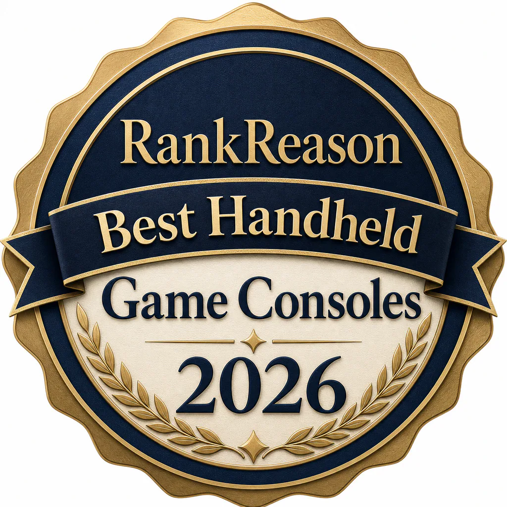 RankReason Best Handheld Game Consoles 2026 badge