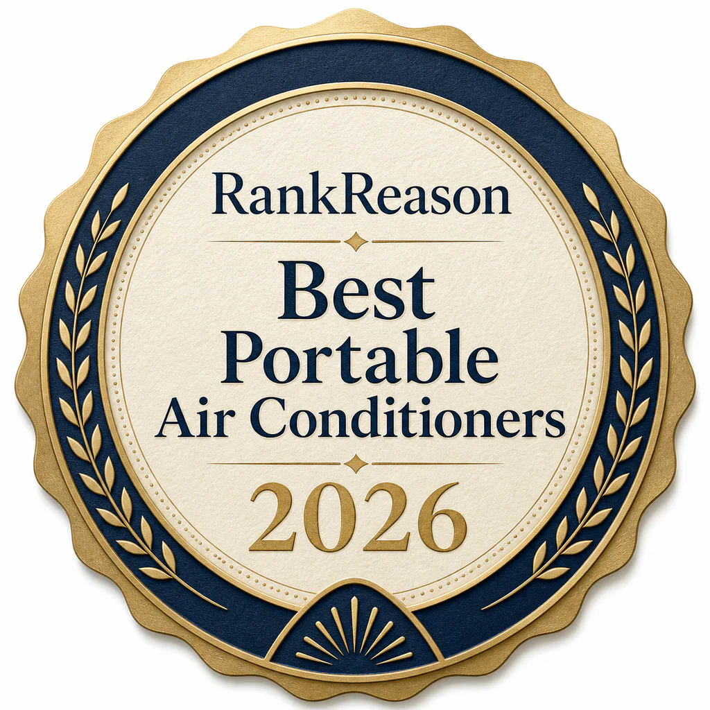 RankReason Best Portable Air Conditioners 2026 badge