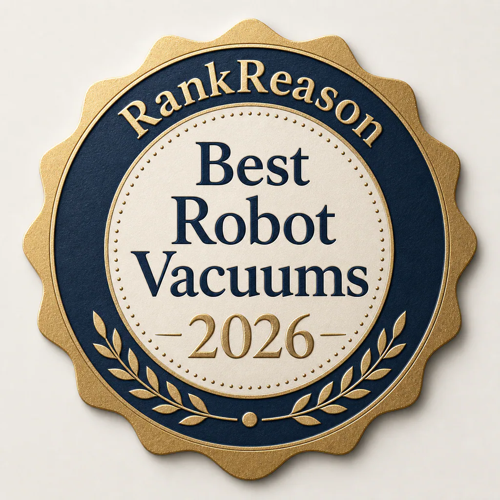 RankReason Best Robot Vacuums 2026 badge