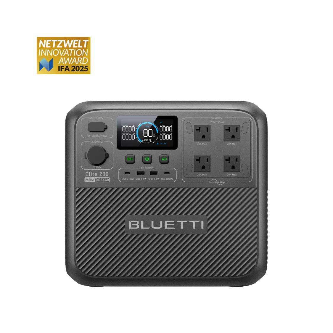BLUETTI Elite 200 V2 Portable Power Station