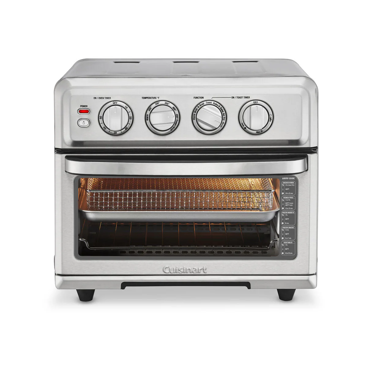 Cuisinart Air Fryer Toaster Oven with Grill TOA-70NAS