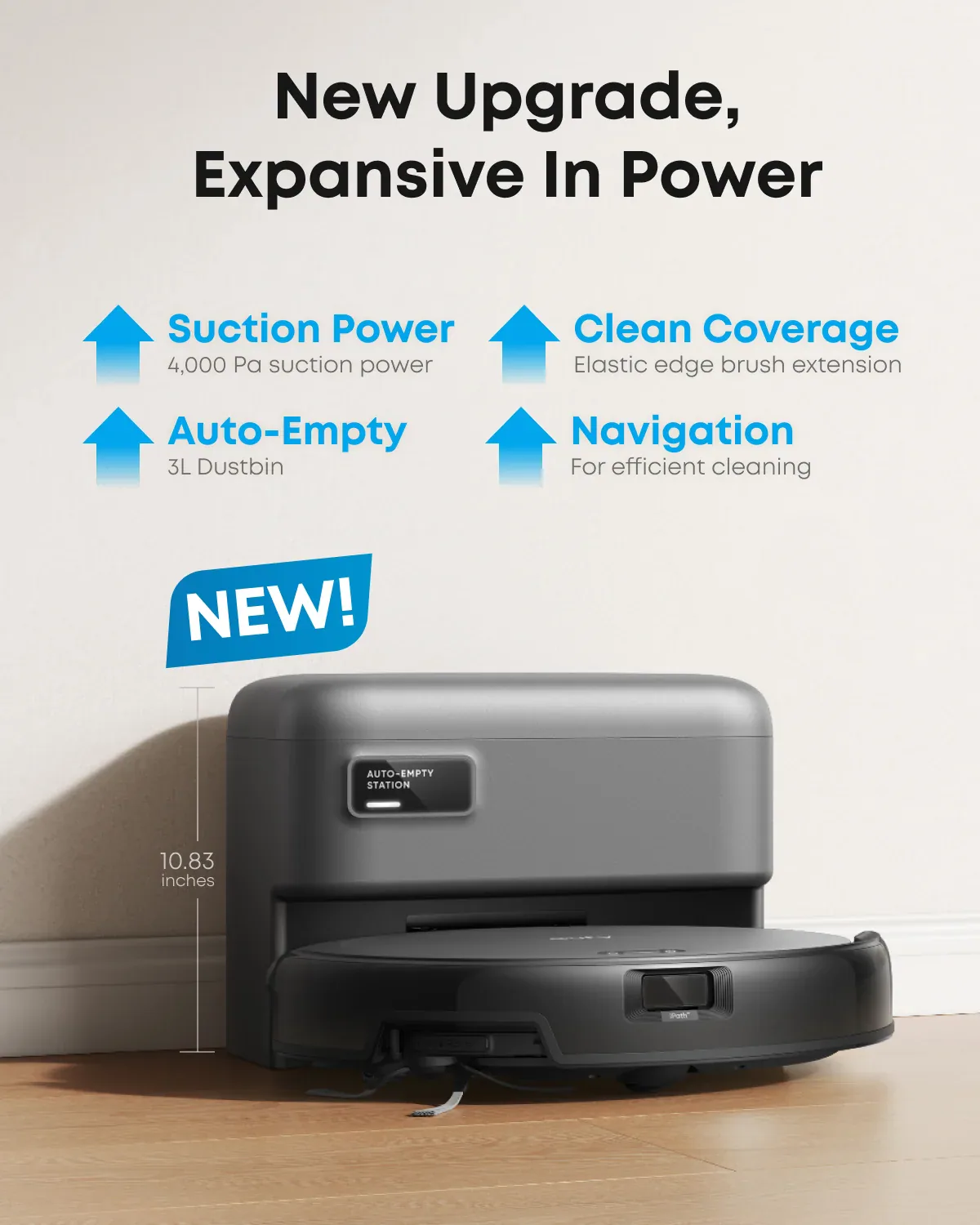 eufy Robot Vacuum Auto-Empty C10