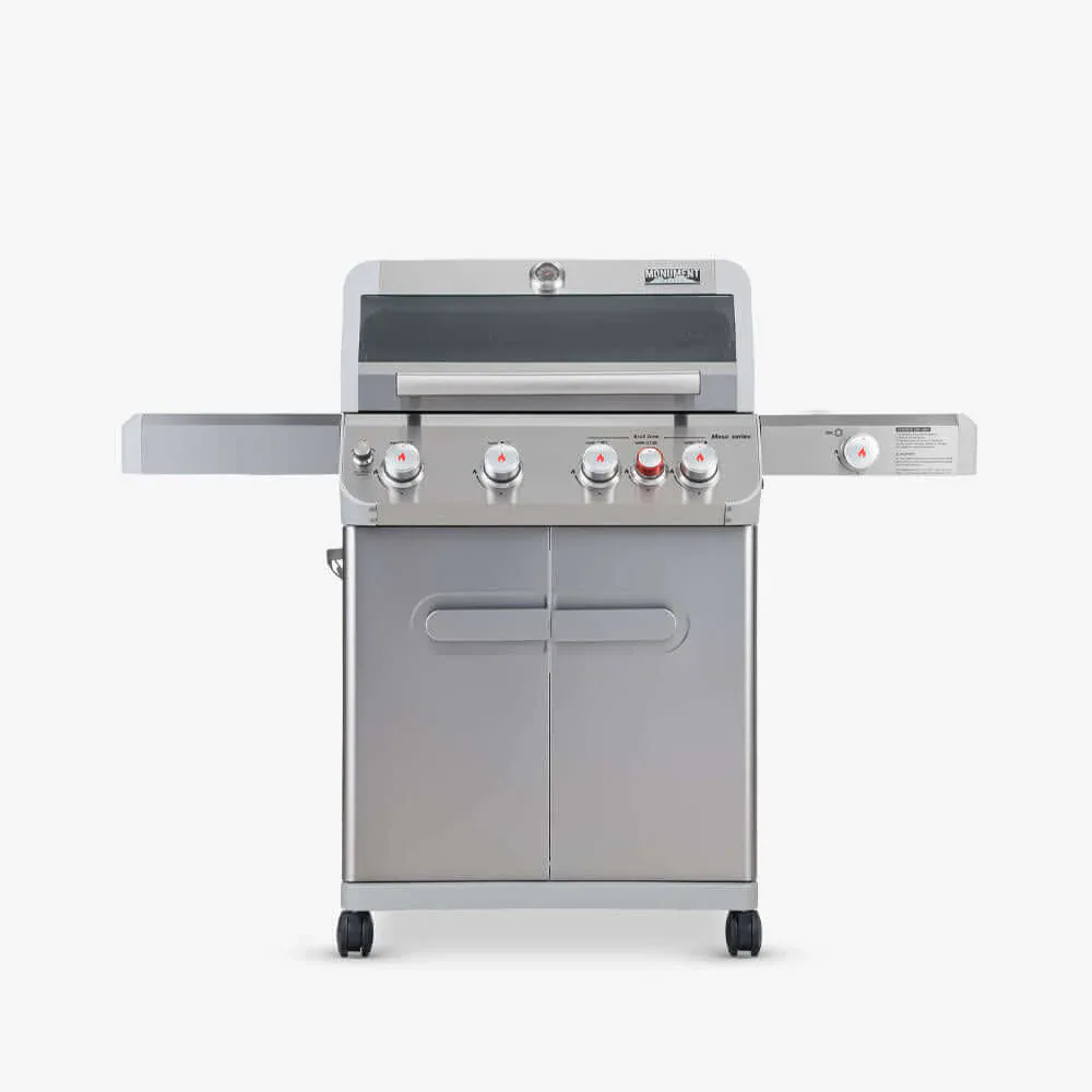 Monument Mesa 415BZ Stainless Propane Gas Grill