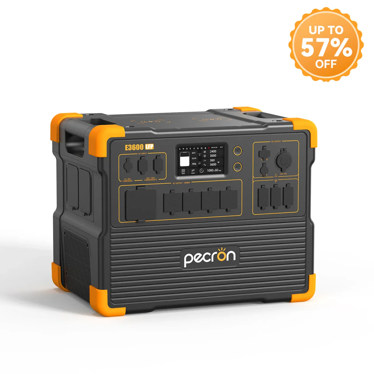 PECRON E3600LFP Portable Power Station